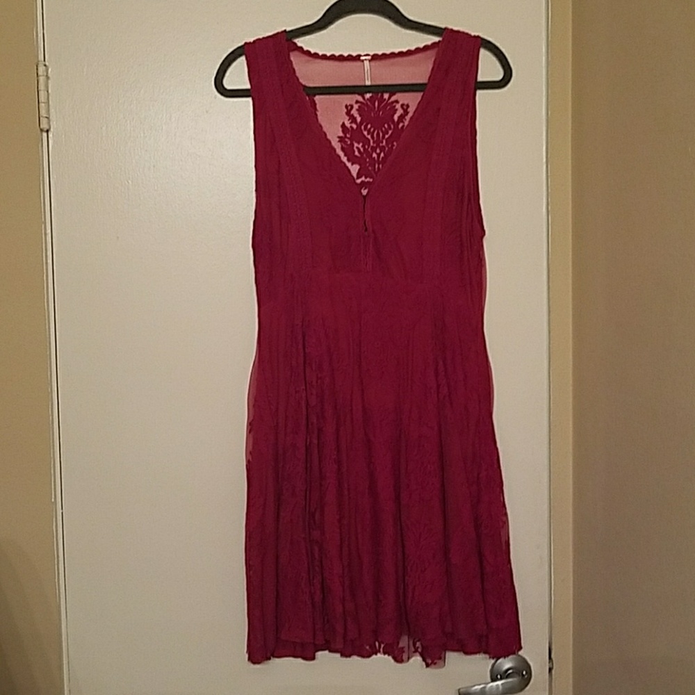Sheer Back Dress
